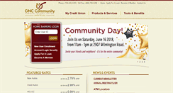 Desktop Screenshot of gncfcu.com